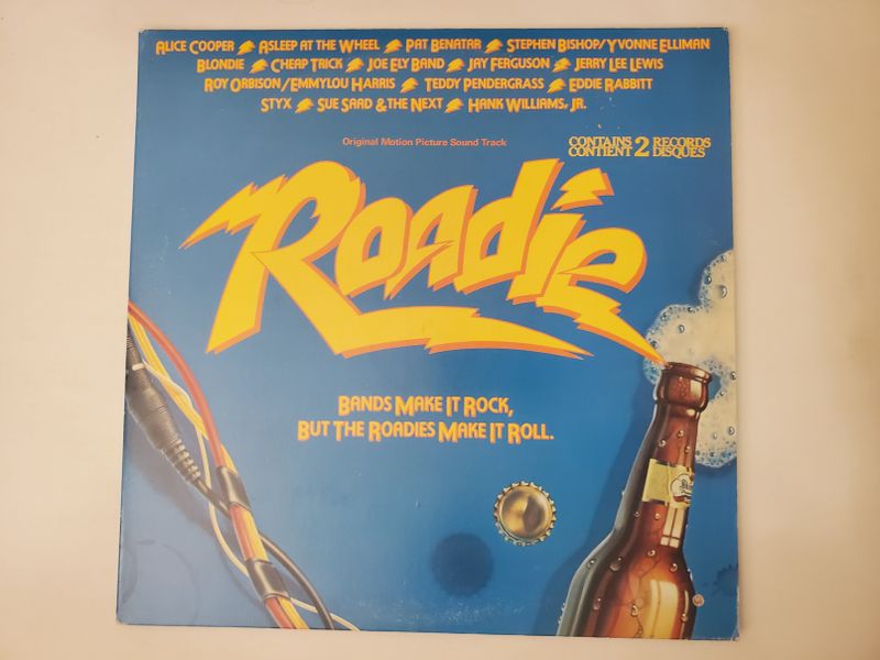Various Artists Roadie (Original Motion Picture Soundtrack) vinyl record